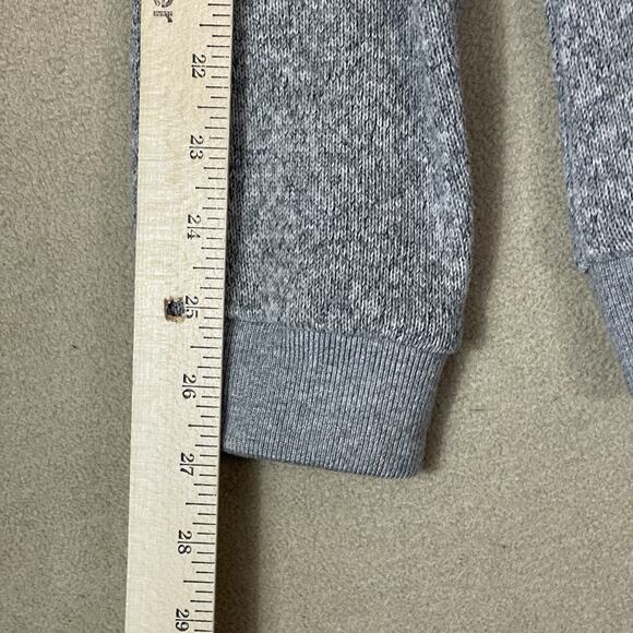 Picture Sweater‎ Mens M Gray Organic Tofu Knit Durable Pill Resistant Crew Neck - Picture 7 of 12